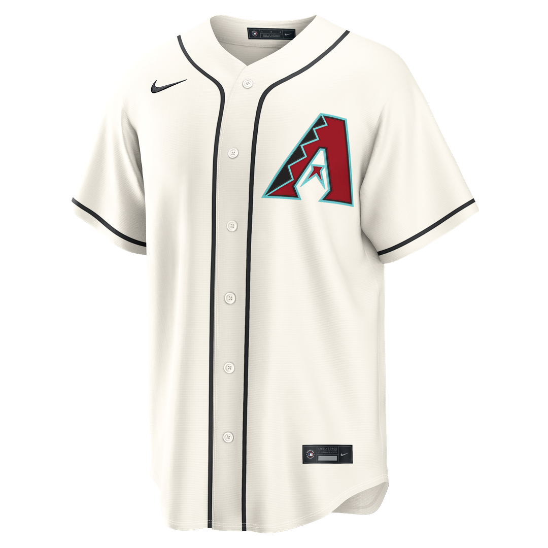 Arizona Diamondbacks Corbin Carroll Cream Home Replica Baseball Jersey | MLB Baseball Jersey