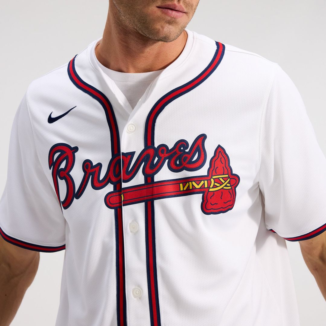 Atlanta Braves White Home Limited Baseball Jersey | MLB Baseball Jersey