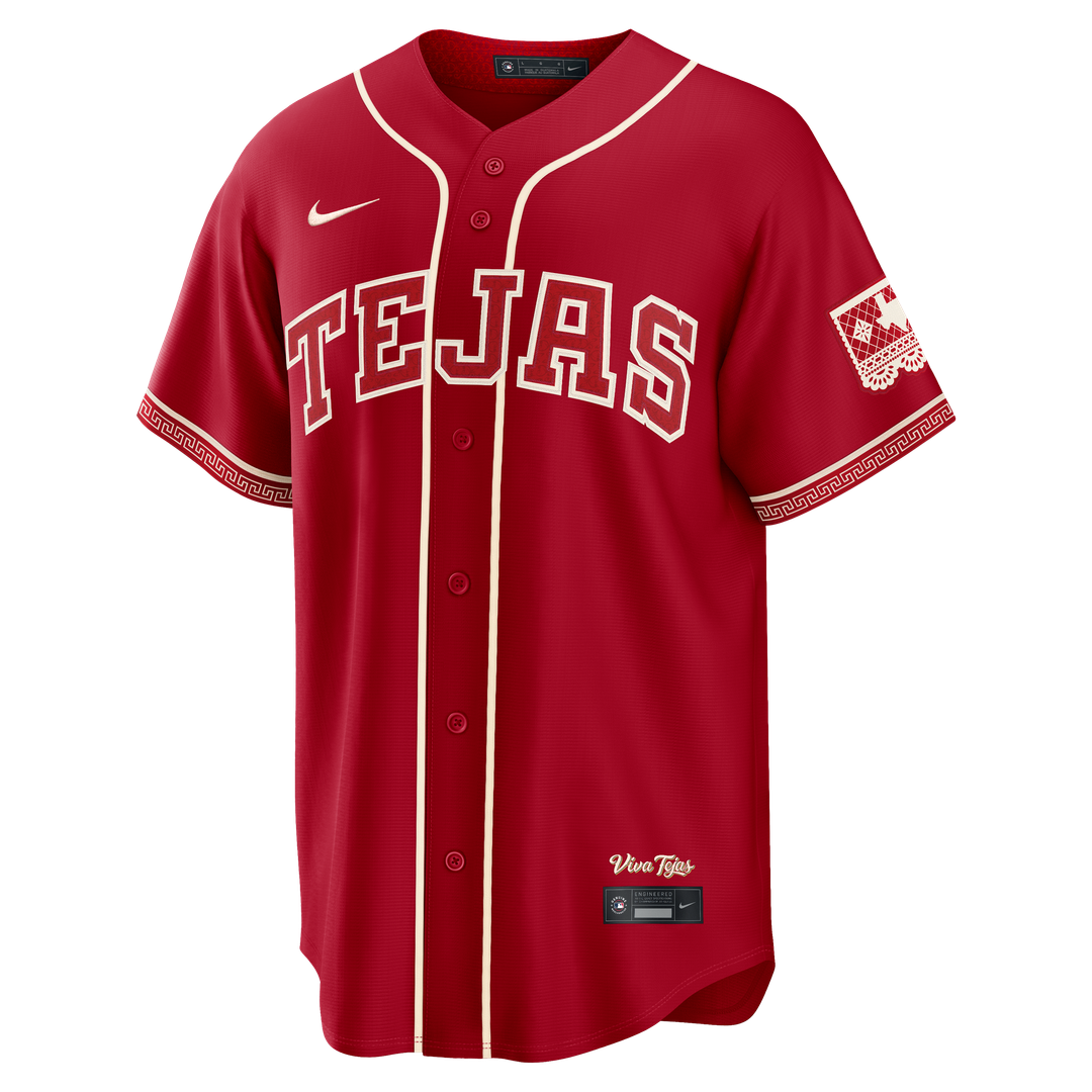 Texas Rangers Red 2026 City Connect Stadium Baseball Jersey | MLB Baseball Jersey