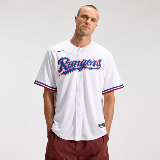 Texas Rangers White Home Replica Team Baseball Jersey