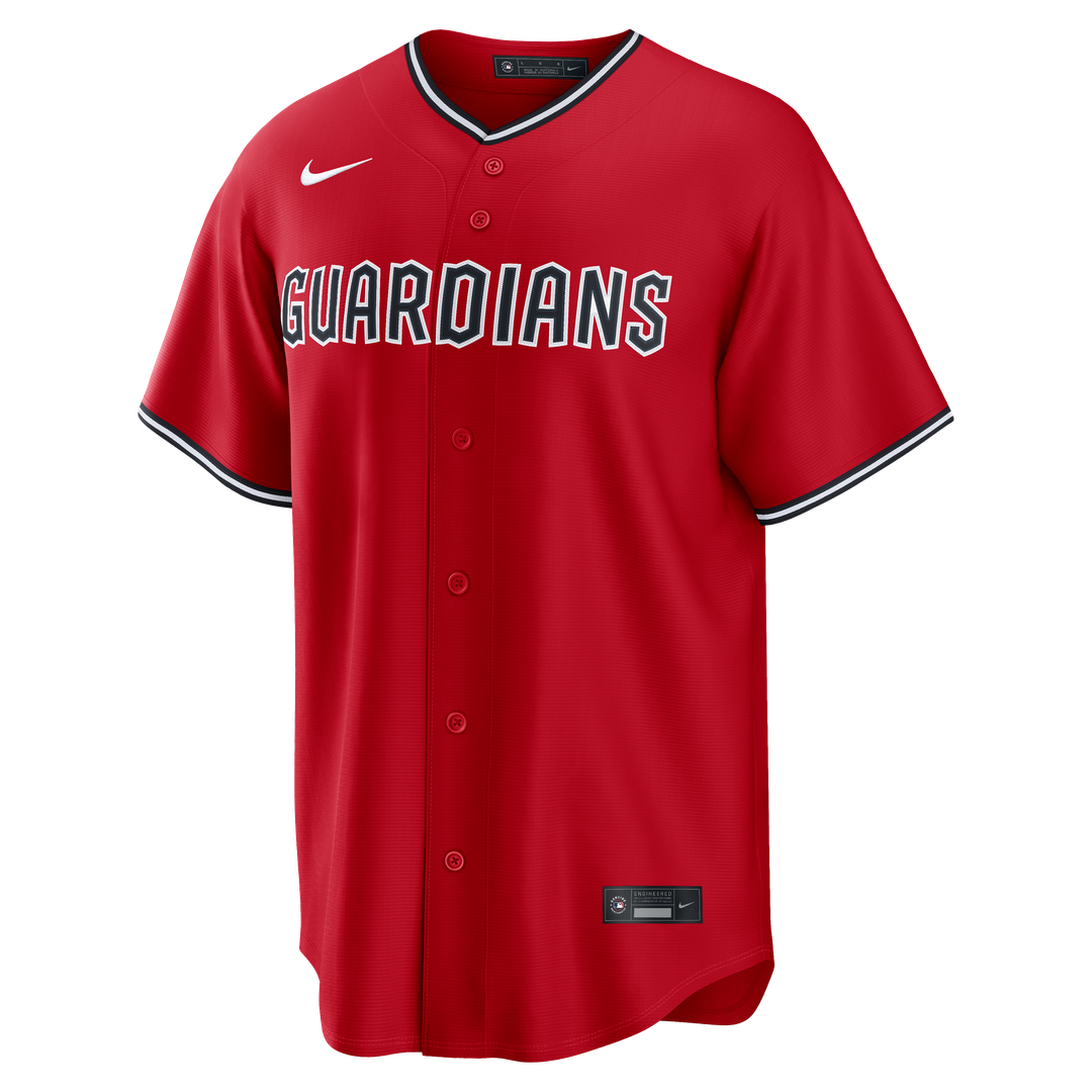 Cleveland Guardians Red Alternate Replica Baseball Jersey | MLB Baseball Jersey