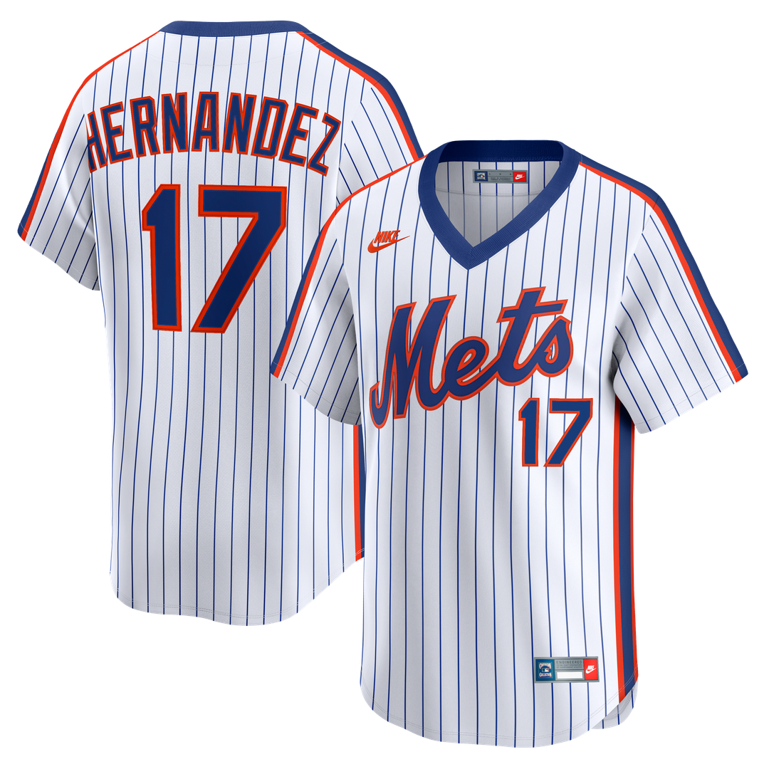 New York Mets Keith Hernandez White Cooperstown Collection Limited Baseball Jersey