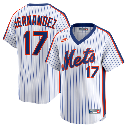 New York Mets Keith Hernandez White Cooperstown Collection Limited Baseball Jersey