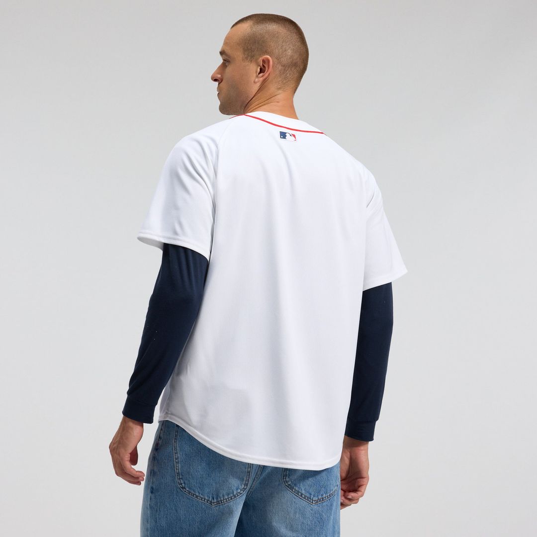 Boston Red Sox White Home Limited Baseball Jersey | MLB Baseball Jersey