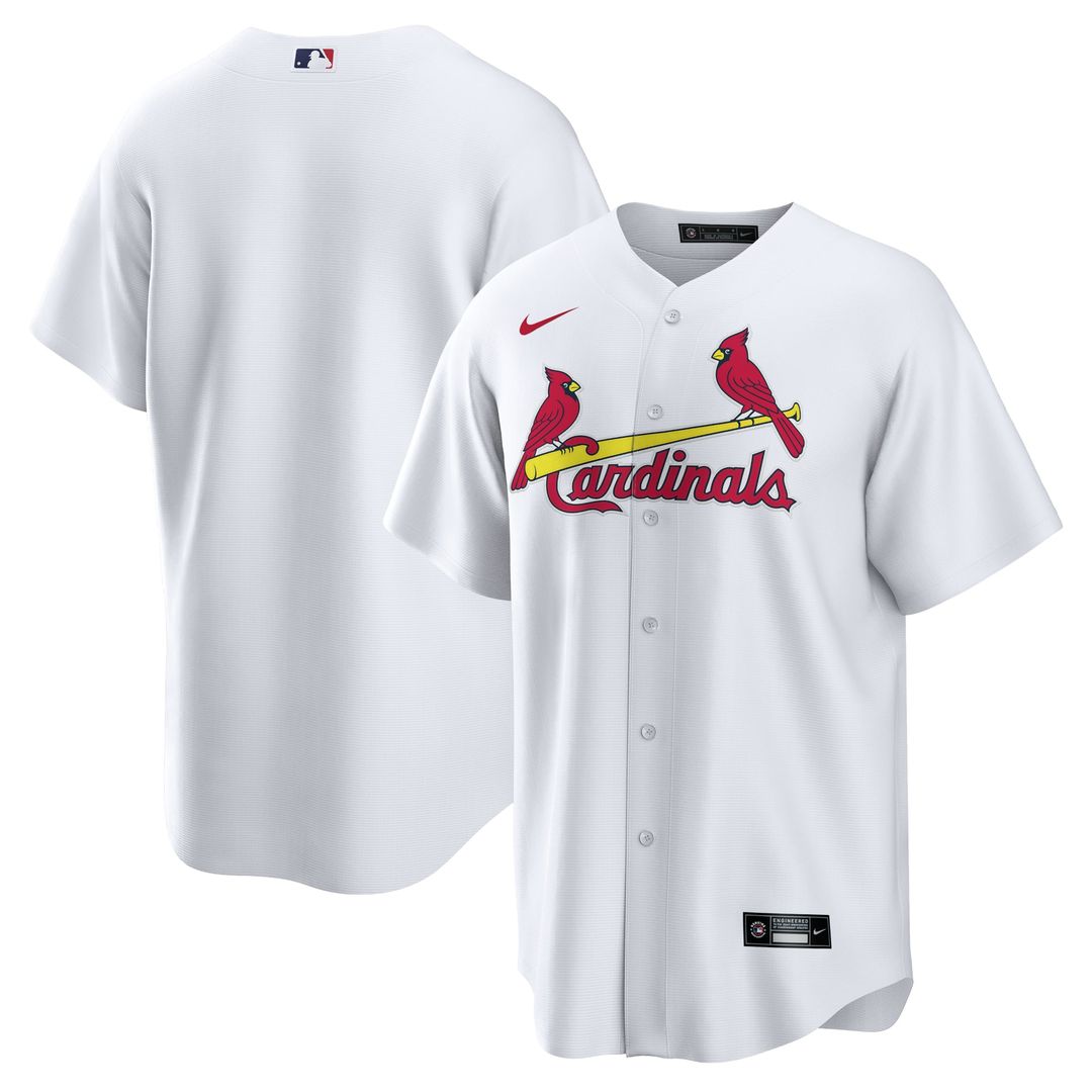 St. Louis Cardinals White Home Replica Team Baseball Jersey