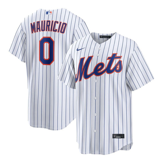 New York Mets Ronny Mauricio White Home Replica Baseball Jersey
