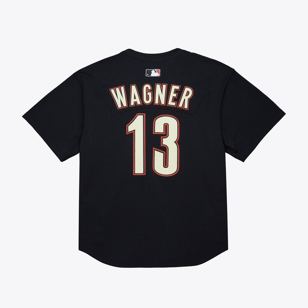 Houston Astros Billy Wagner Black Batting Practice Baseball Jersey | MLB Baseball Jersey