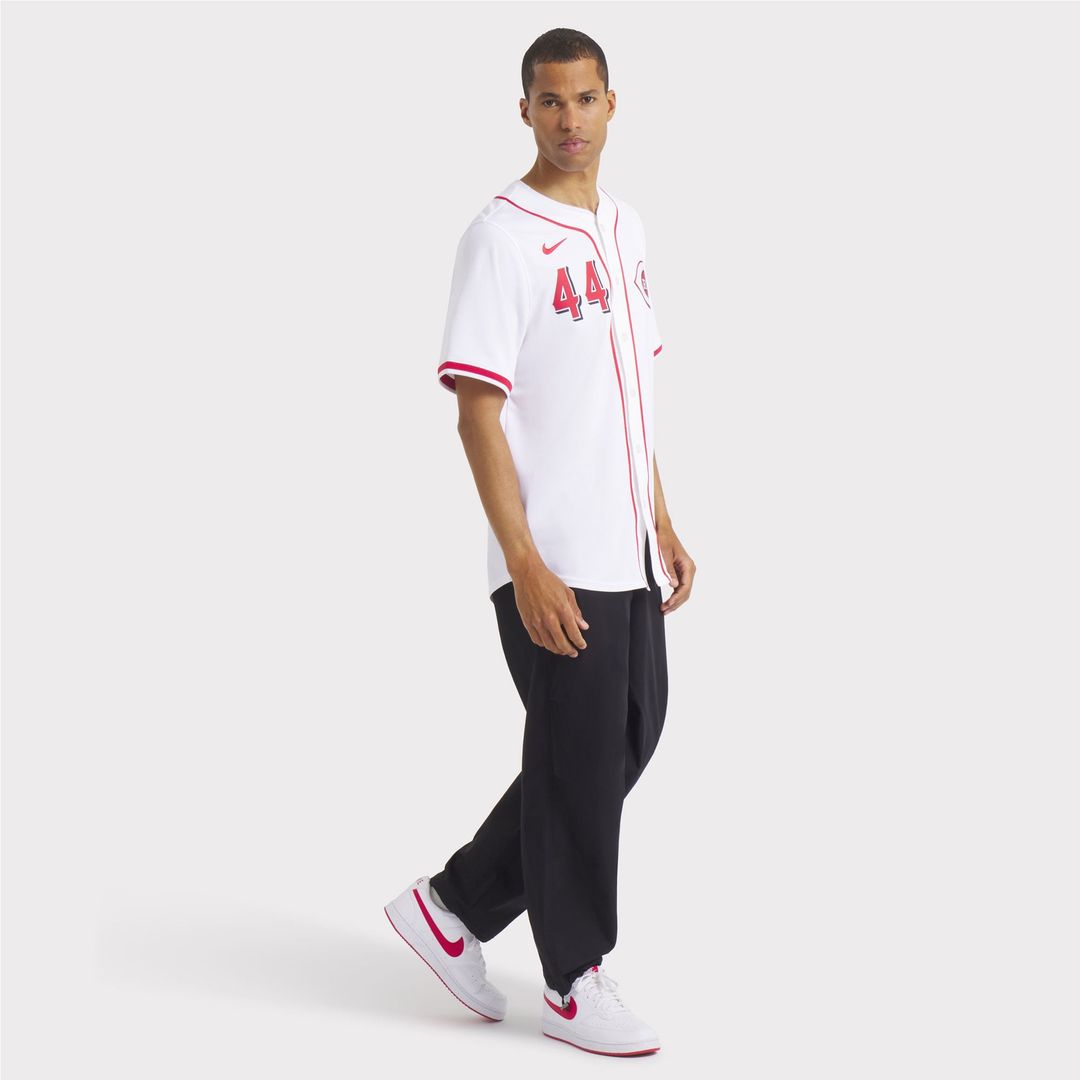Cincinnati Reds Elly De La Cruz White Home Limited Baseball Jersey | MLB Baseball Jersey
