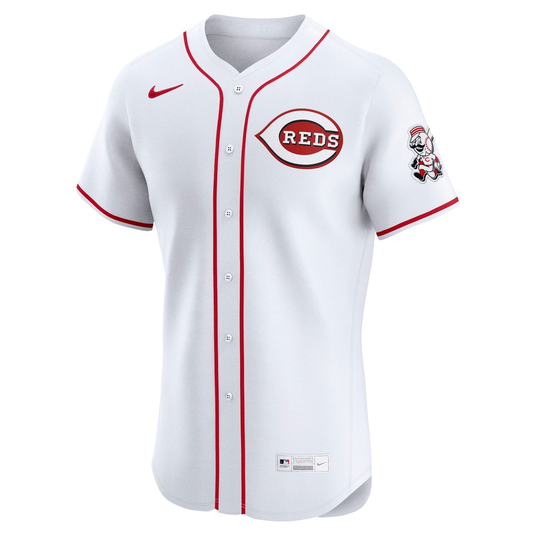 Cincinnati Reds White Home Elite Baseball Jersey | MLB Baseball Jersey