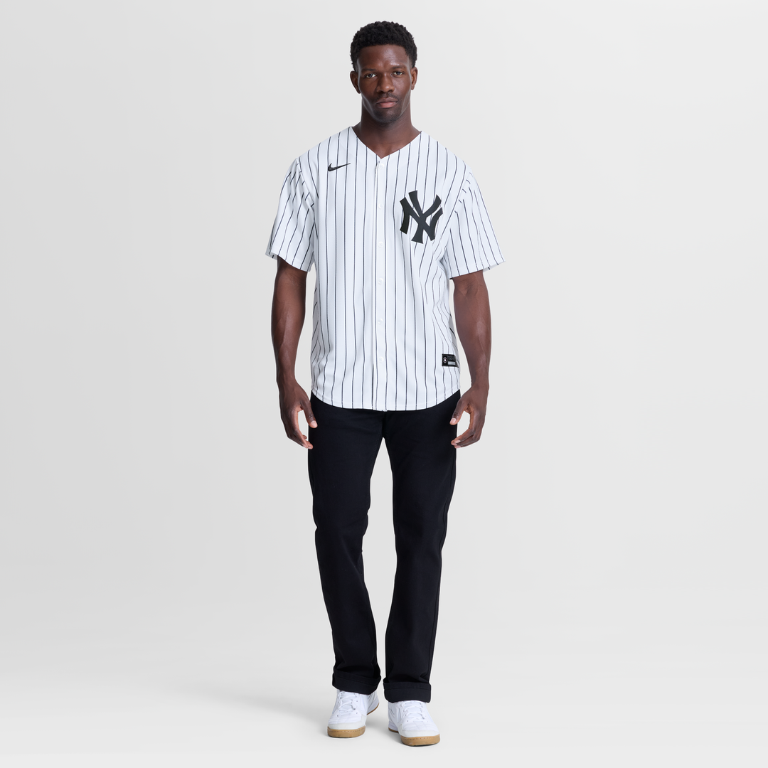 New York Yankees Jazz Chisholm Jr. White Home Replica Baseball Jersey | MLB Baseball Jersey