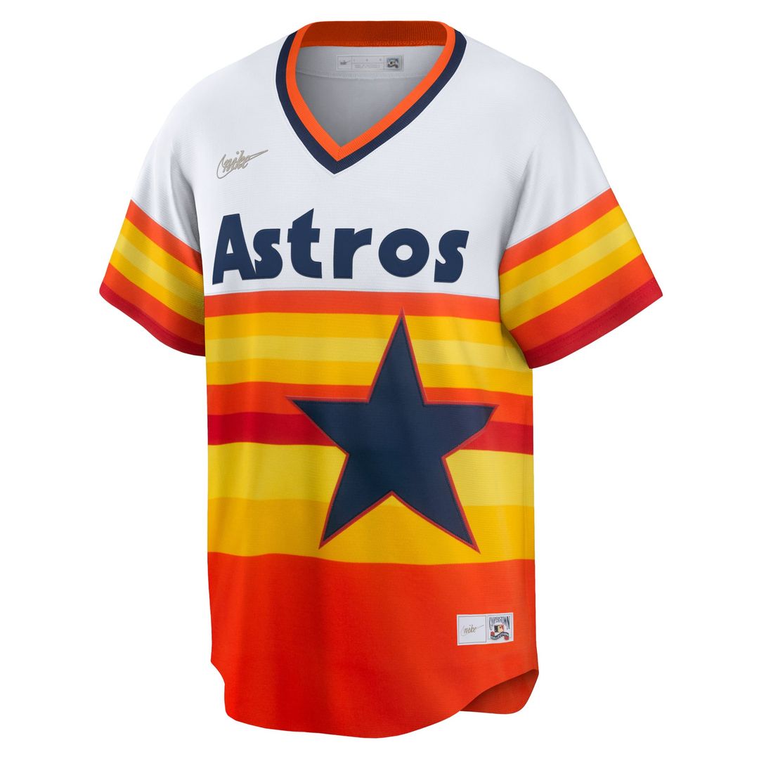 Houston Astros Craig Biggio White Home Cooperstown Collection Baseball Jersey | MLB Baseball Jersey