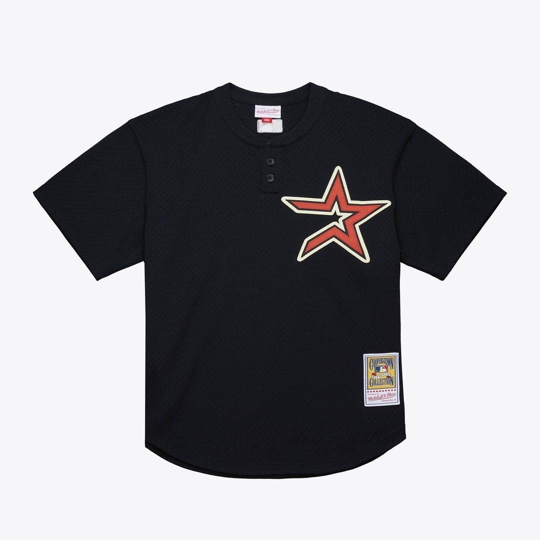 Houston Astros Billy Wagner Black Batting Practice Baseball Jersey