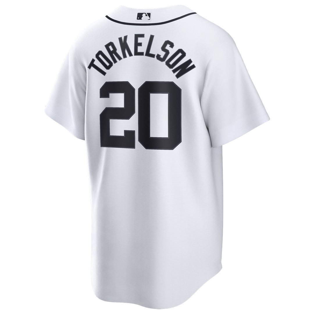 Detroit Tigers Spencer Torkelson White Home Replica Baseball Jersey | MLB Baseball Jersey