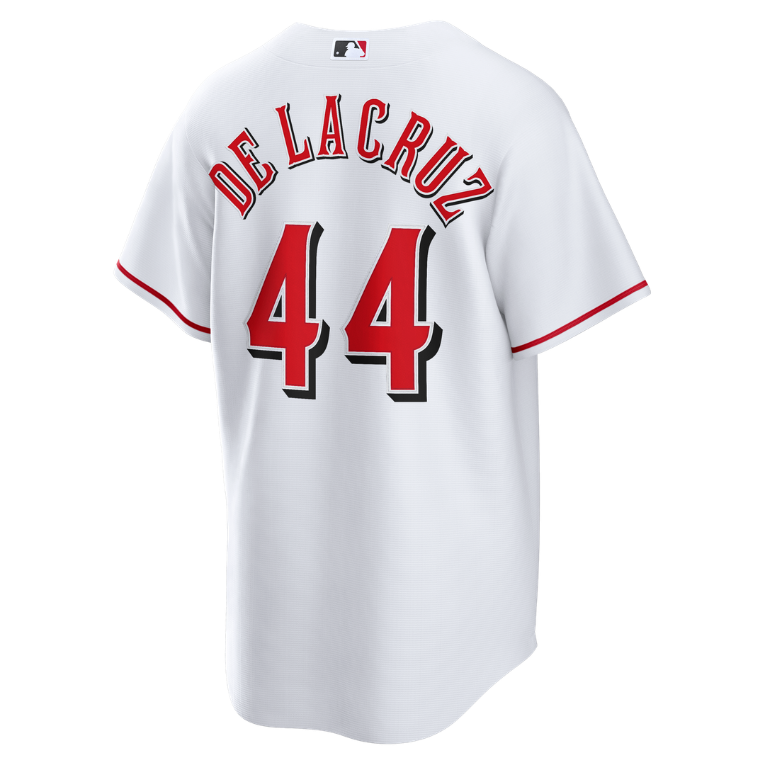 Cincinnati Reds Elly De La Cruz White Alternate 2 Replica Baseball Jersey | MLB Baseball Jersey