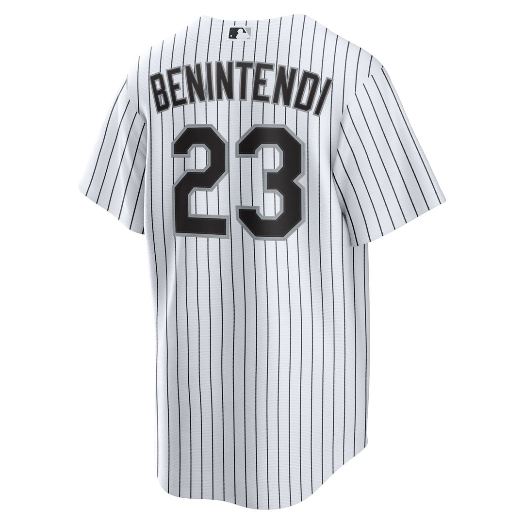 Chicago White Sox Andrew Benintendi White/Black Home Official Baseball Jersey | MLB Baseball Jersey