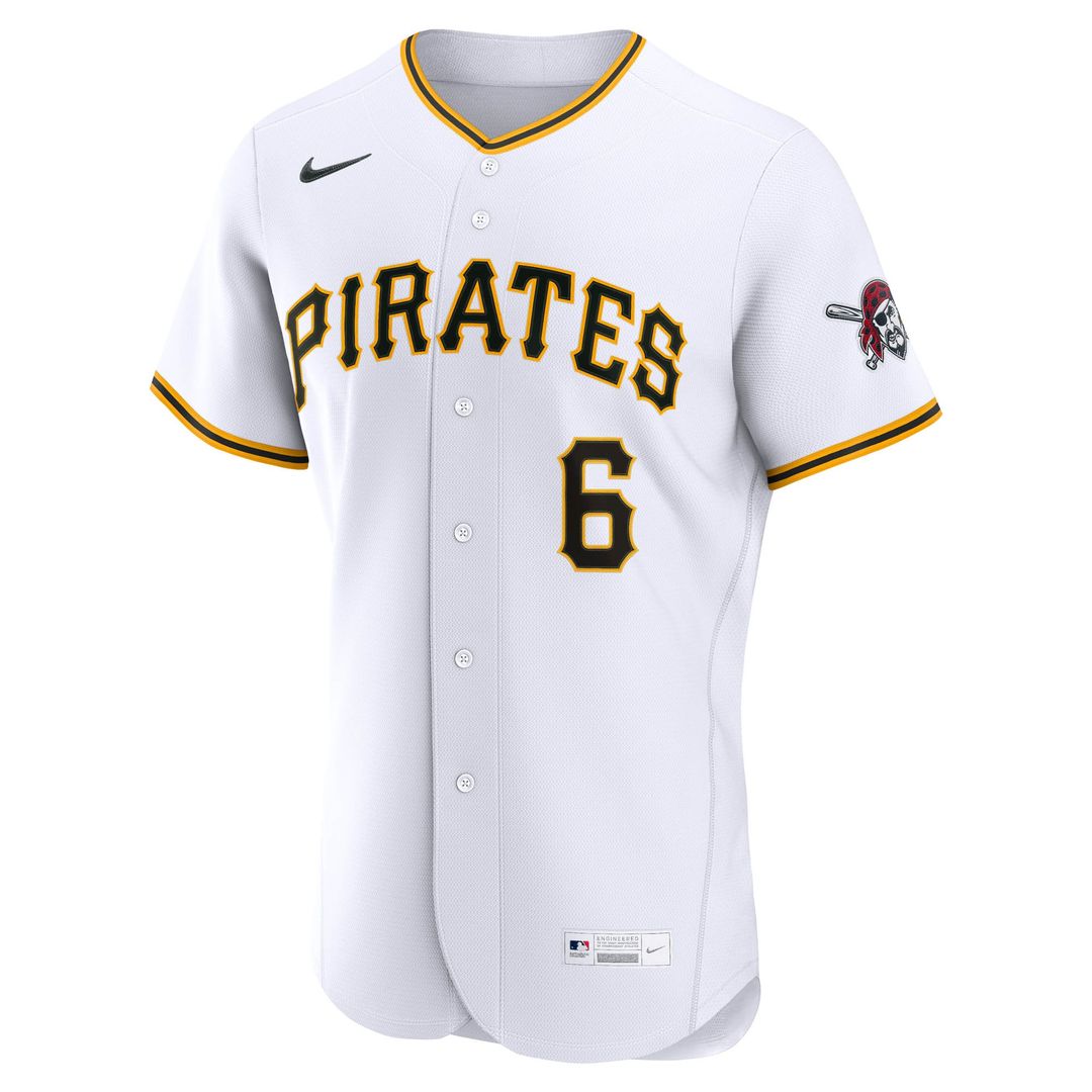 Pittsburgh Pirates Konnor Griffin White Home Authentic Baseball Jersey | MLB Baseball Jersey