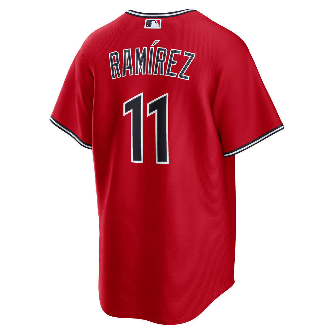 Cleveland Guardians José Ramírez Red Alternate Replica Baseball Jersey | MLB Baseball Jersey