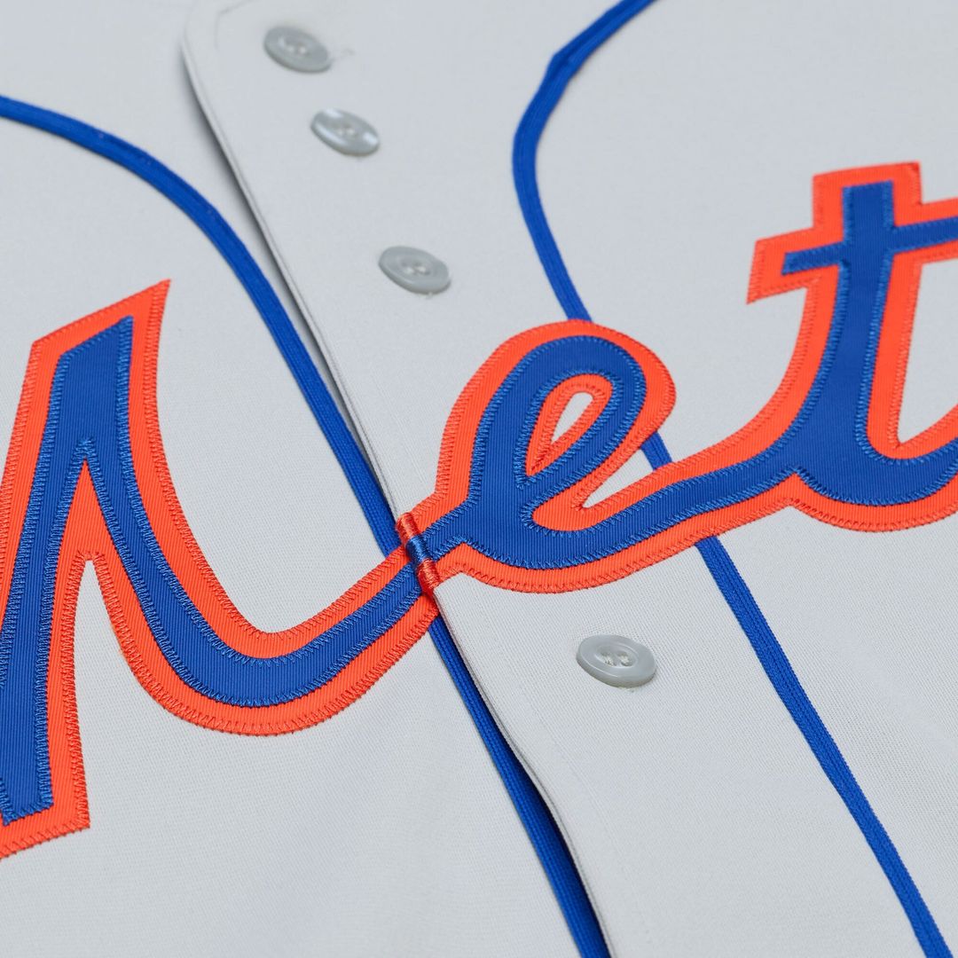 New York Mets Tom Seaver Gray 1976 Authentic Baseball Jersey | MLB Baseball Jersey