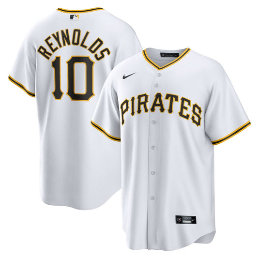 Pittsburgh Pirates Bryan Reynolds White Replica Baseball Jersey