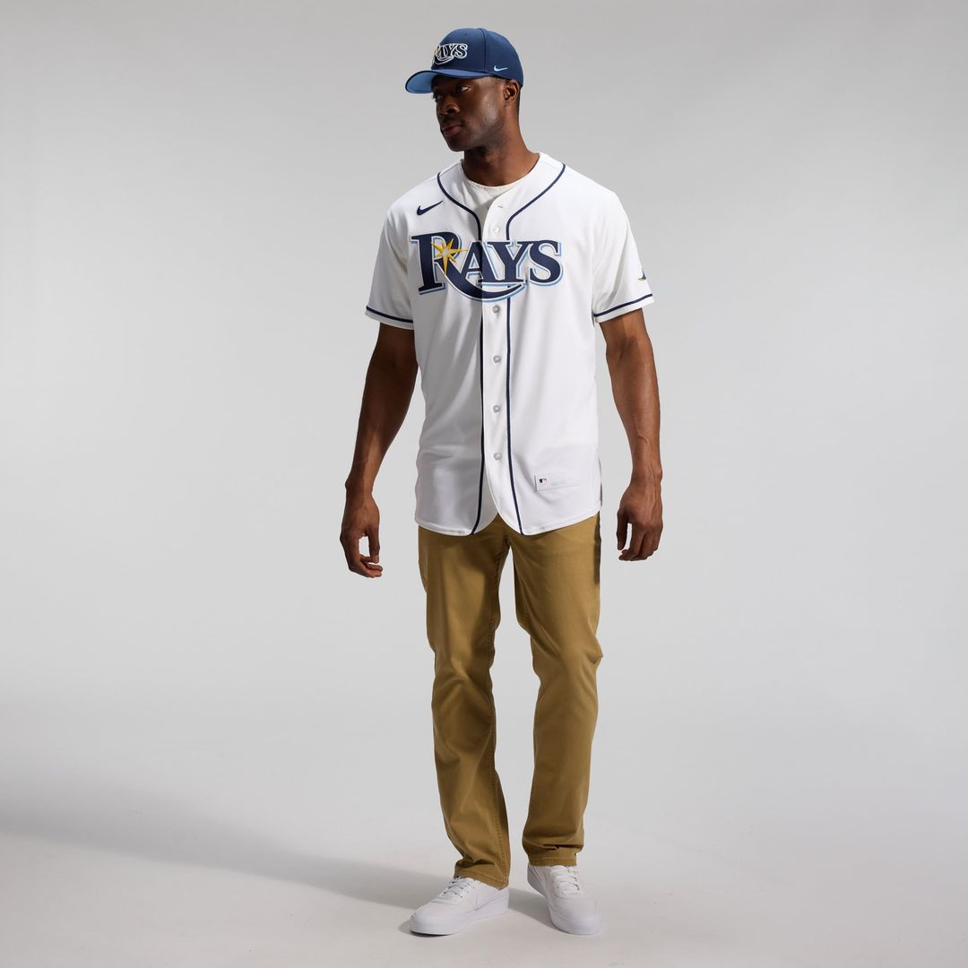 Tampa Bay Rays Light Blue Alternate Authentic Baseball Jersey | MLB Baseball Jersey