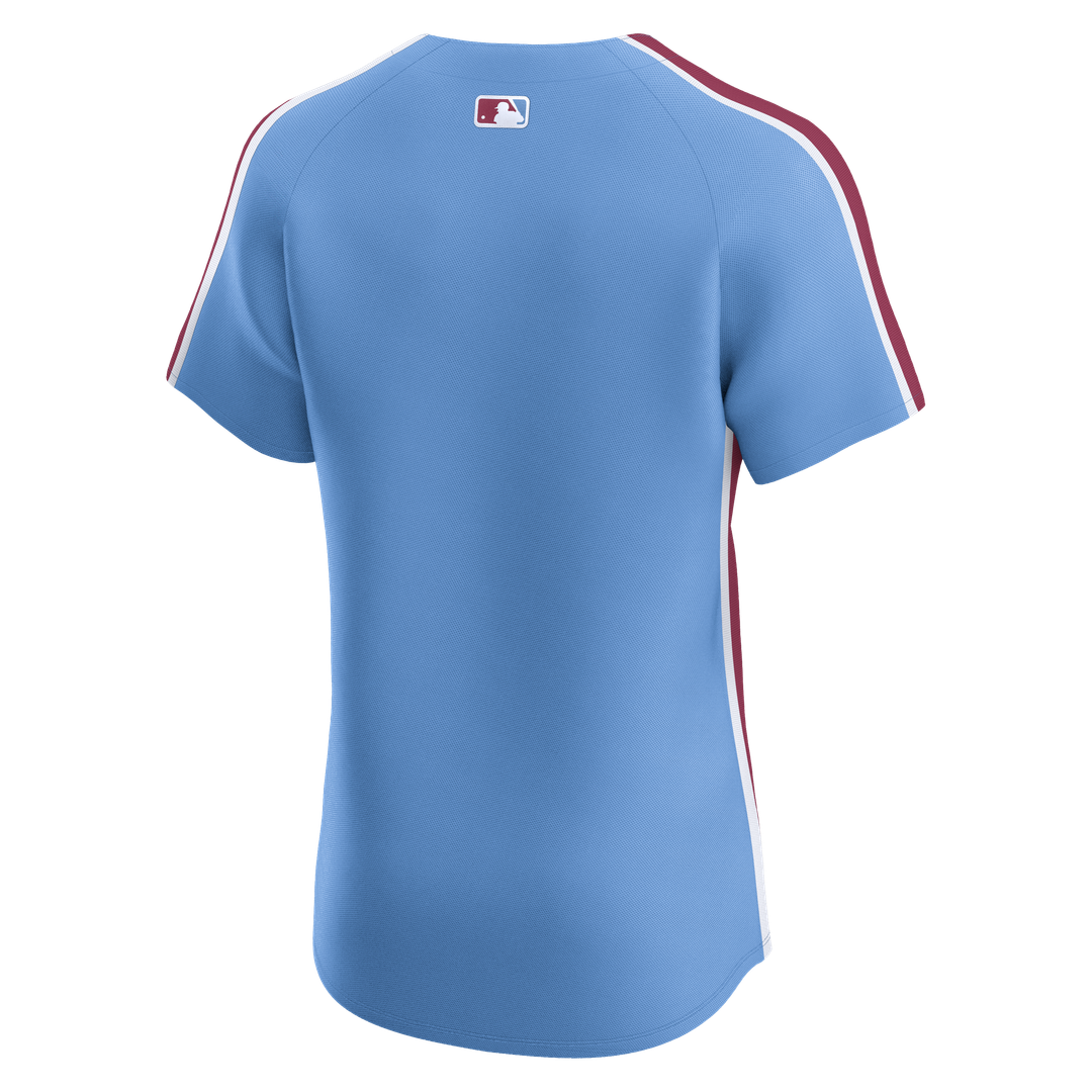 Philadelphia Phillies Light Blue Alternate Elite Baseball Jersey | MLB Baseball Jersey