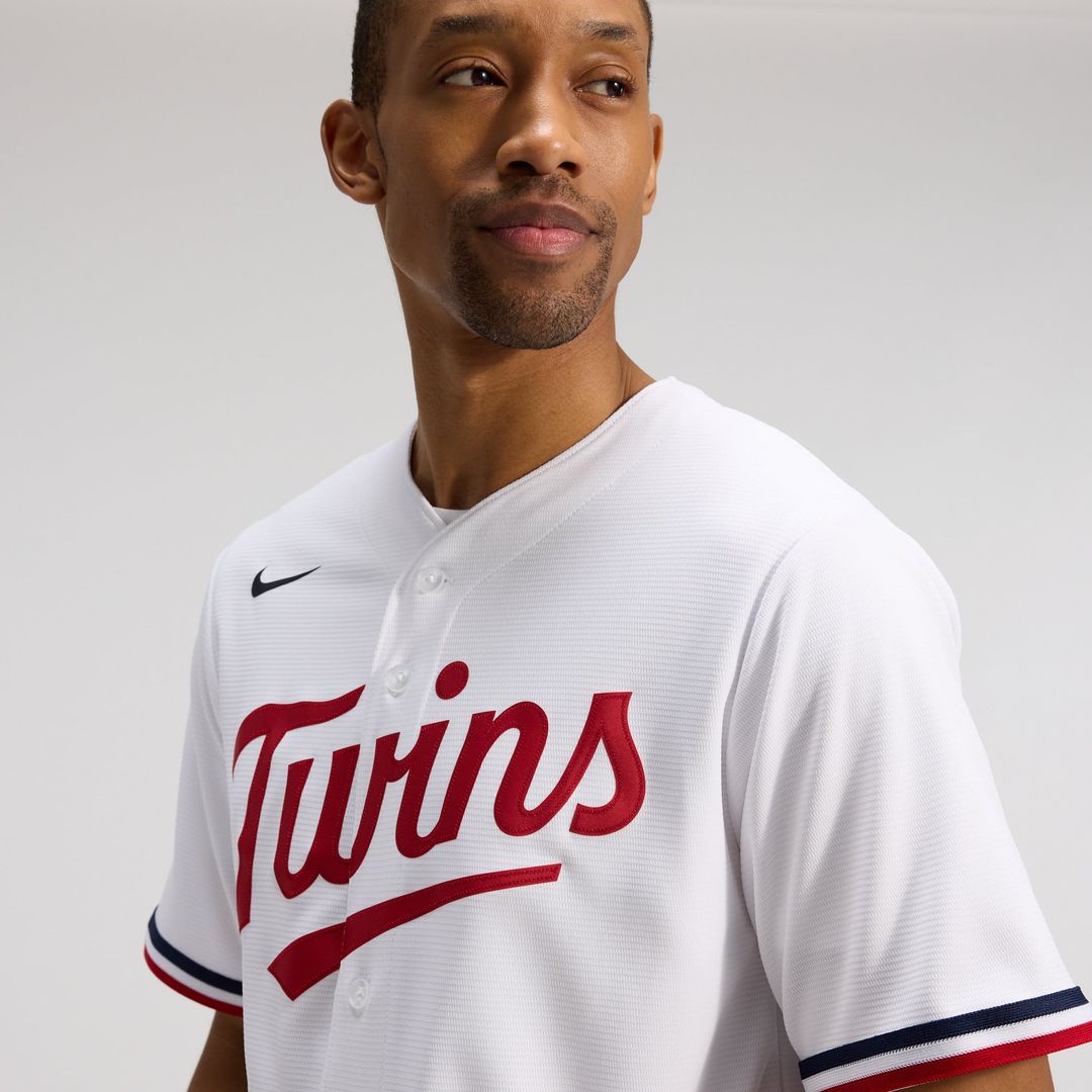 Minnesota Twins White Home Replica Team Baseball Jersey | MLB Baseball Jersey