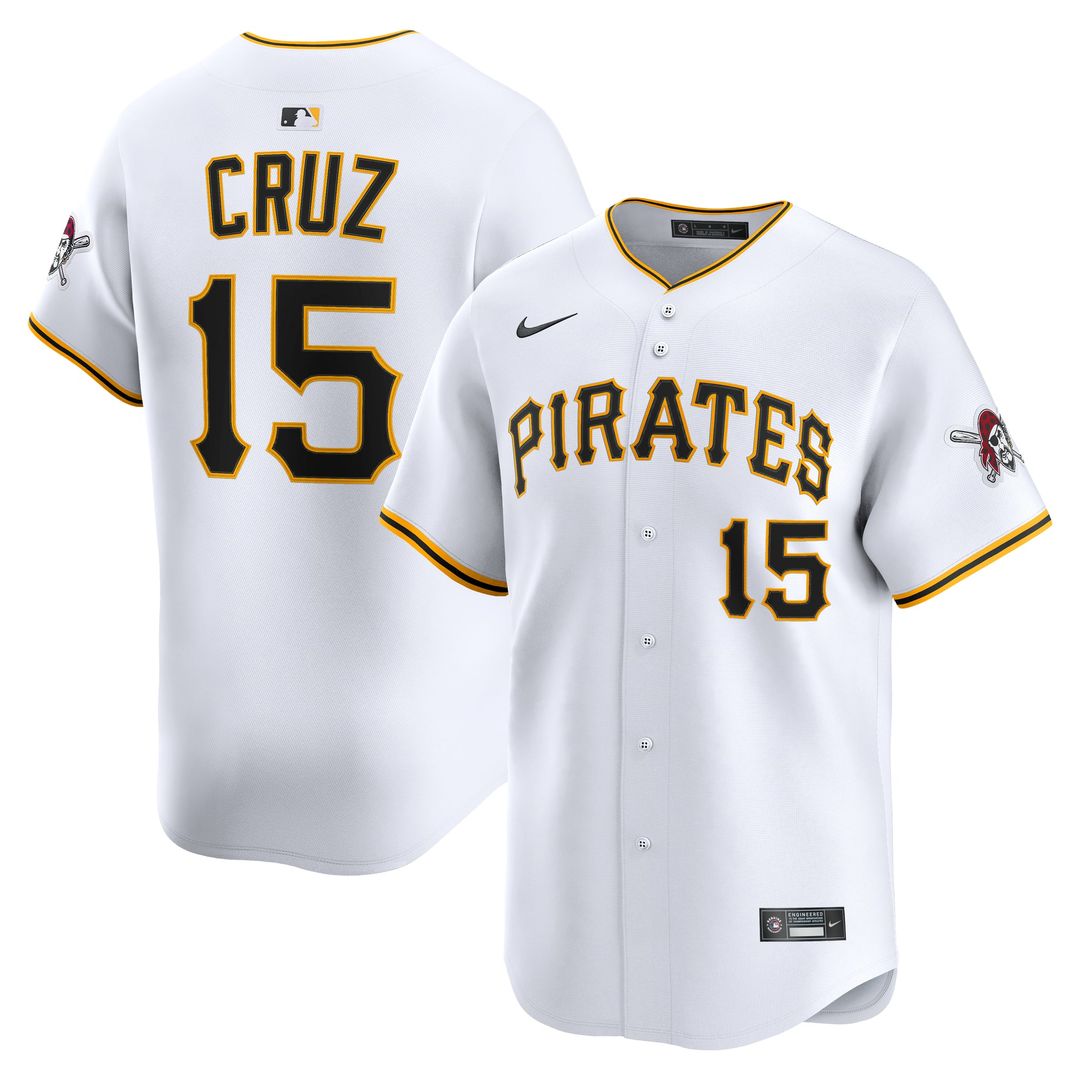 Pittsburgh Pirates Oneil Cruz White Home Limited Baseball Jersey