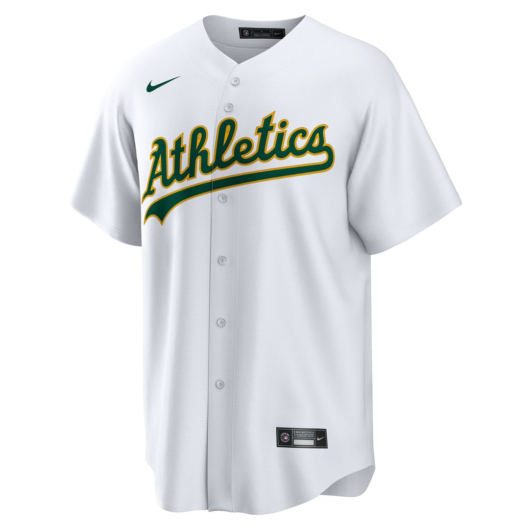 Athletics Luis Severino White Home Replica Baseball Jersey | MLB Baseball Jersey