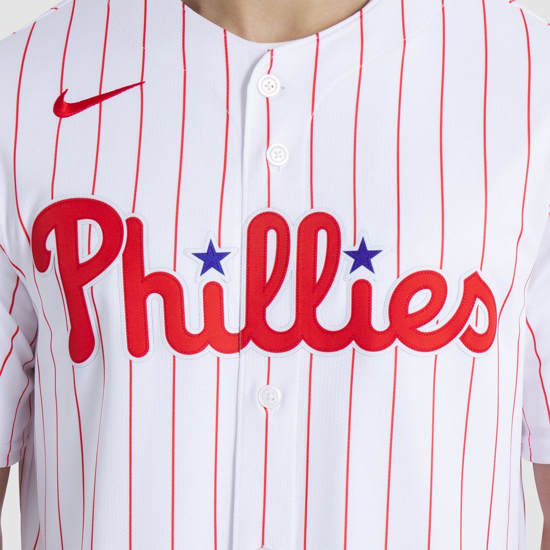 Philadelphia Phillies Bryce Harper White Home Limited Baseball Jersey | MLB Baseball Jersey