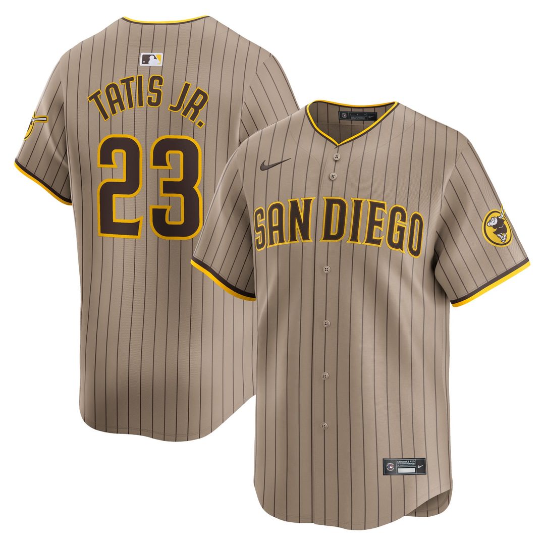 San Diego Padres Fernando Tatis Jr. Tan Alternate Limited Baseball Jersey