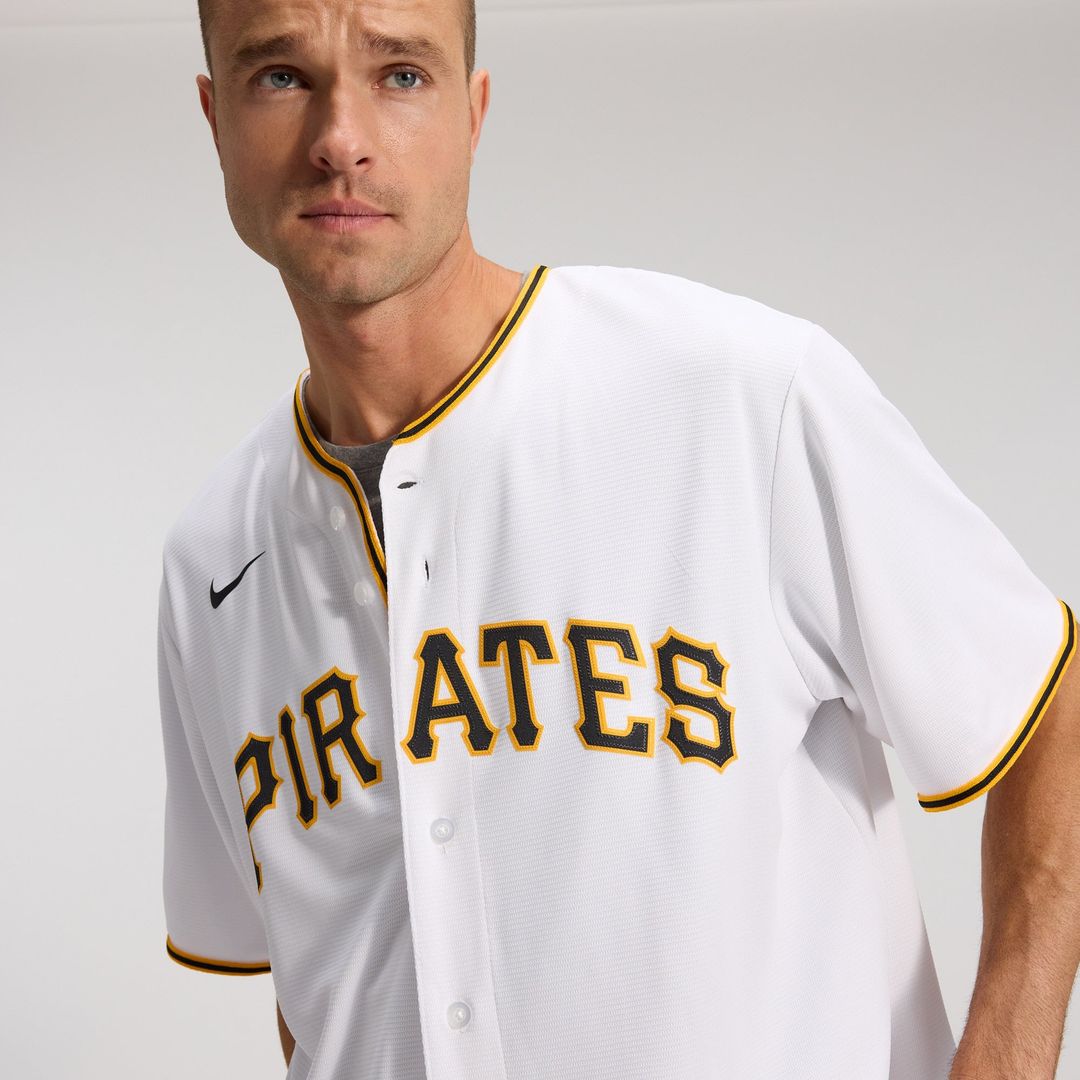 Pittsburgh Pirates Paul Skenes White Home Replica Baseball Jersey | MLB Baseball Jersey