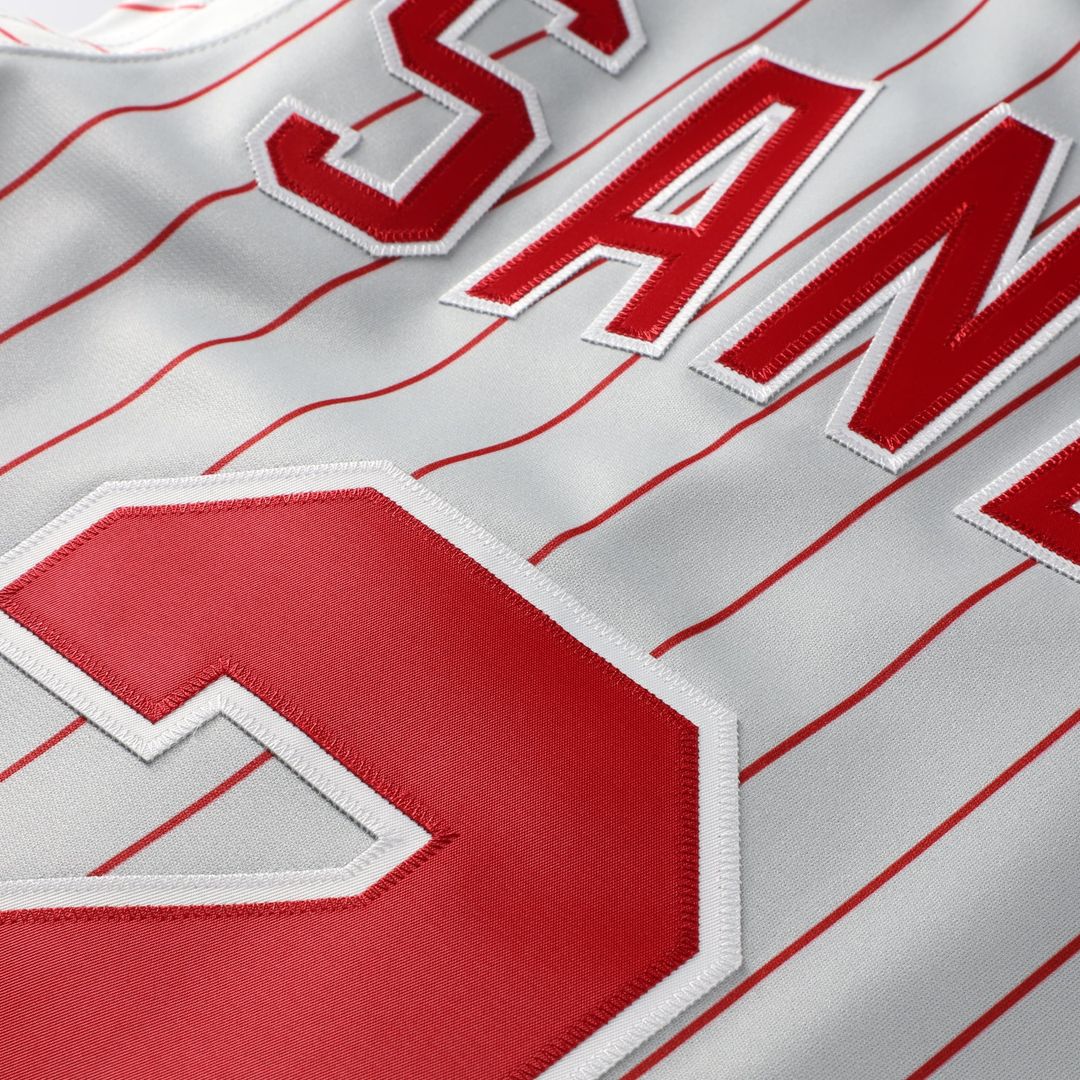 Cincinnati Reds Deion Sanders Gray 1997 Authentic Baseball Jersey | MLB Baseball Jersey