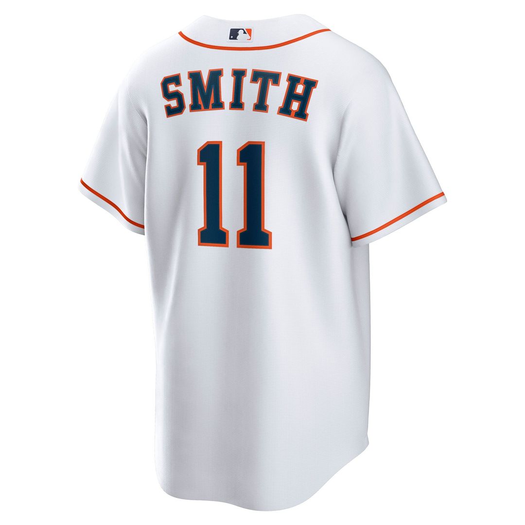 Houston Astros Cam Smith White Home Replica Baseball Jersey | MLB Baseball Jersey