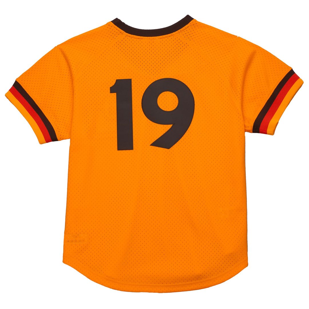 San Diego Padres Tony Gwynn Gold Big & Tall Cooperstown Mesh Batting Practice Baseball Jersey | MLB Baseball Jersey