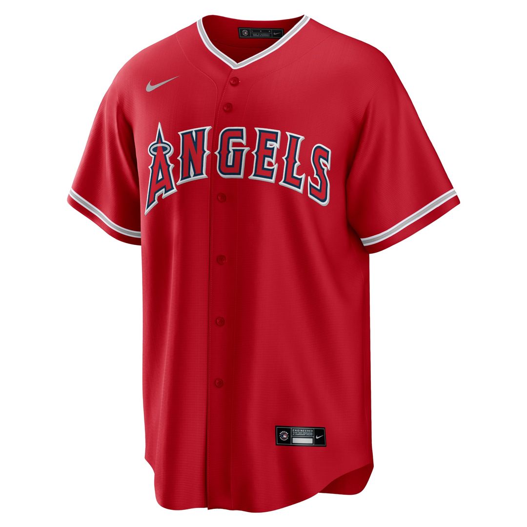 Los Angeles Angels Red Alternate Replica Team Baseball Jersey | MLB Baseball Jersey