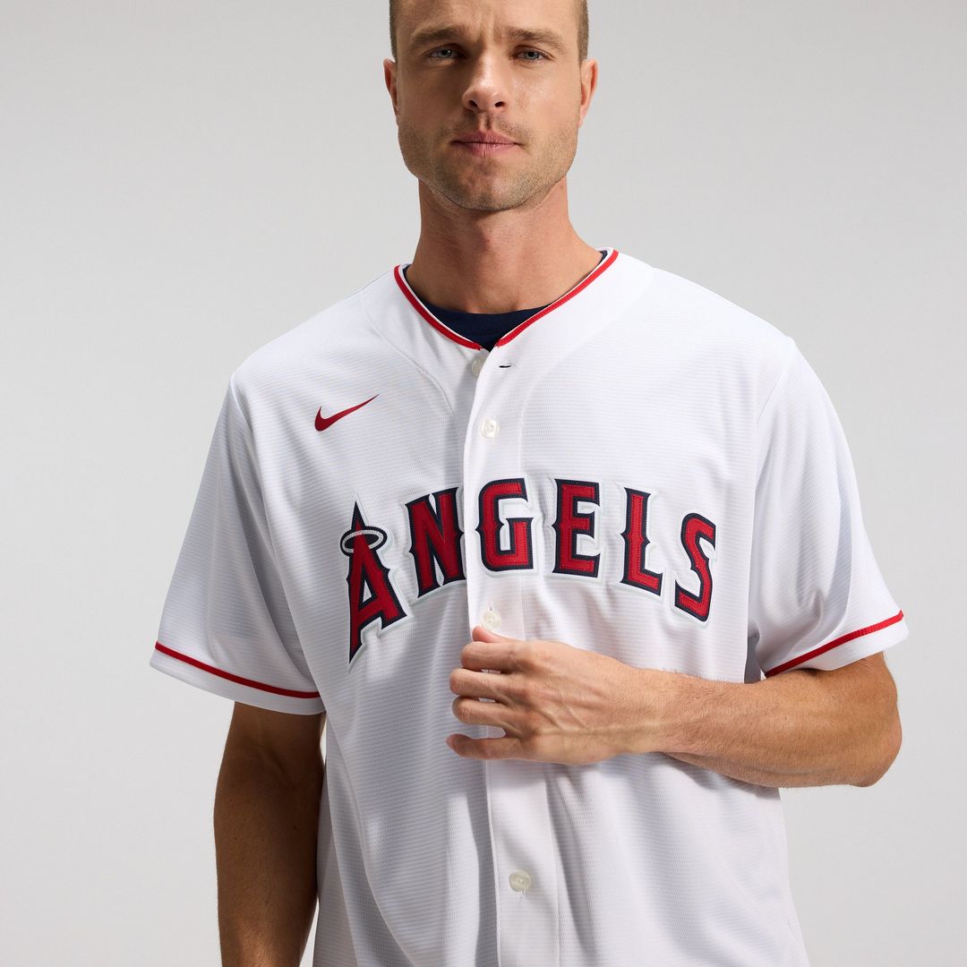 Los Angeles Angels White Home Replica Team Baseball Jersey | MLB Baseball Jersey