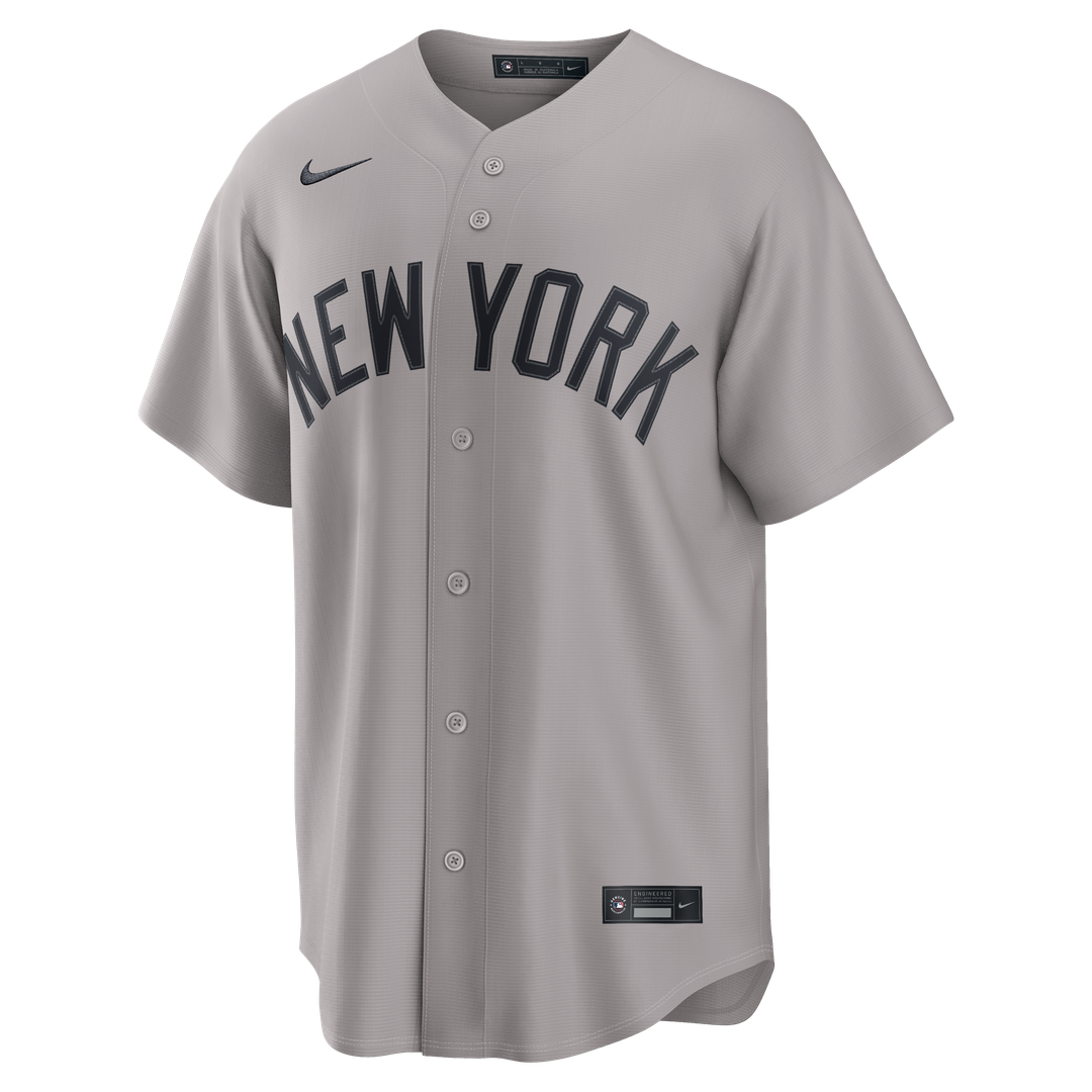 New York Yankees Aaron Judge Gray Road Replica Baseball Jersey | MLB Baseball Jersey