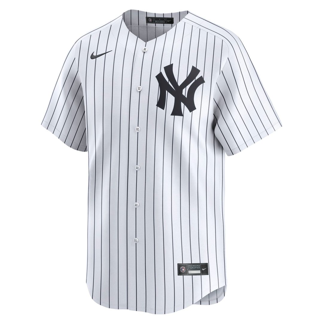 New York Yankees Giancarlo Stanton White Home Limited Baseball Jersey | MLB Baseball Jersey