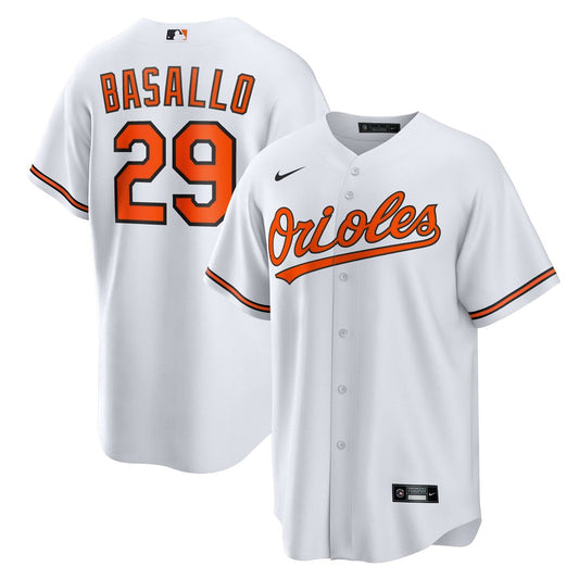 Baltimore Orioles Samuel Basallo White Replica Baseball Jersey