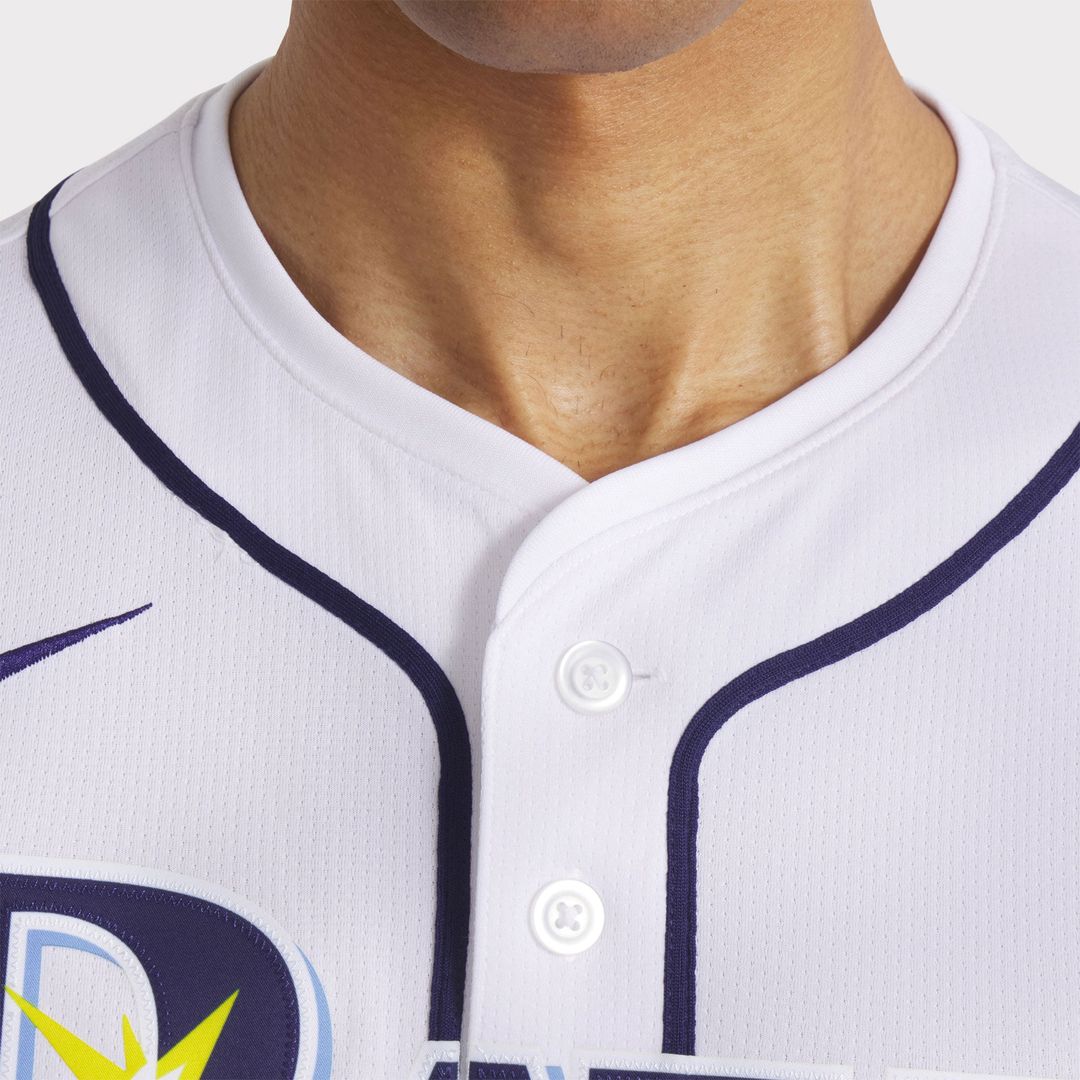 Tampa Bay Rays White Home Limited Baseball Jersey | MLB Baseball Jersey