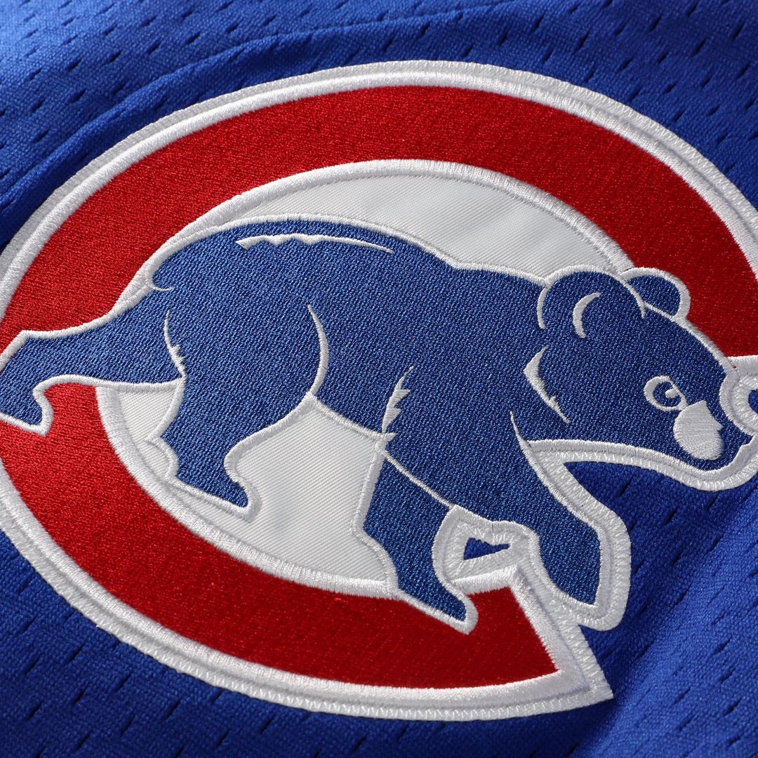 Chicago Cubs Ryne Sandberg Royal Cooperstown Collection 1997 Mesh Batting Practice Button-Up Baseball Jersey | MLB Baseball Jersey
