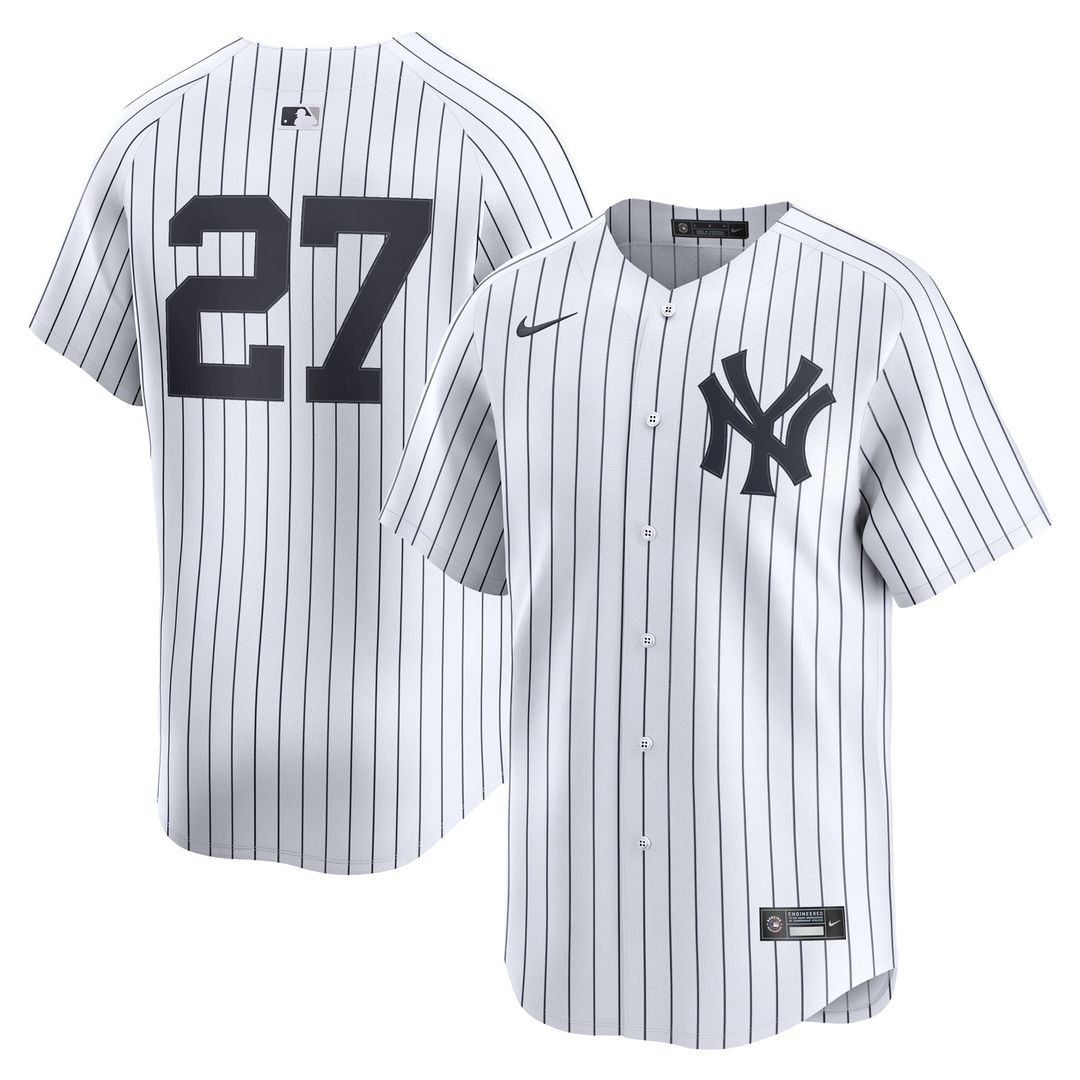 New York Yankees Giancarlo Stanton White Home Limited Baseball Jersey