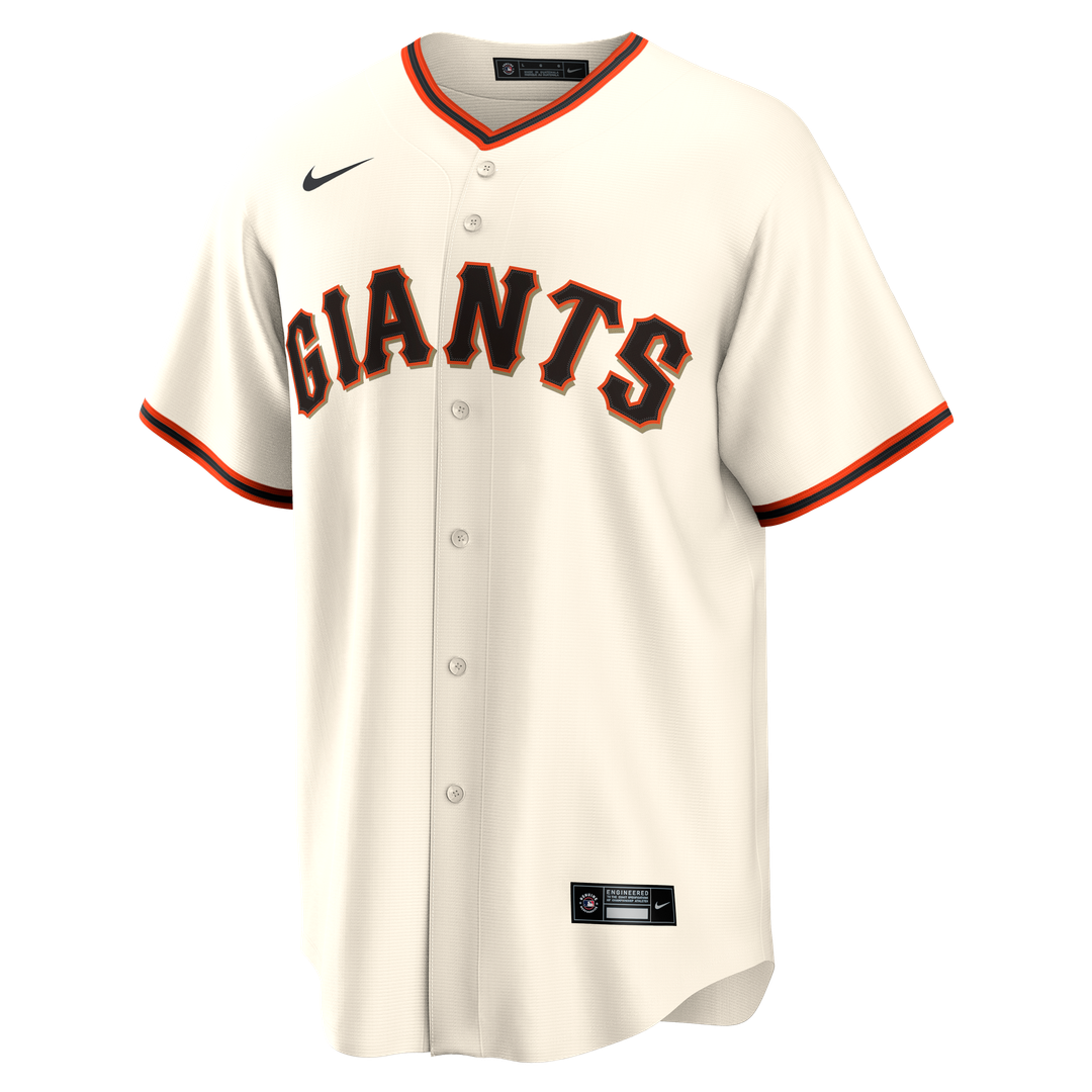 San Francisco Giants Evan Longoria Cream Home Retired Player Replica Baseball Jersey | MLB Baseball Jersey