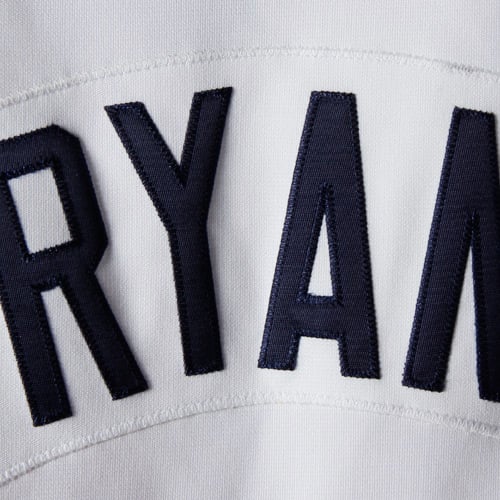 Houston Astros Nolan Ryan White Throwback Authentic Baseball Jersey | MLB Baseball Jersey