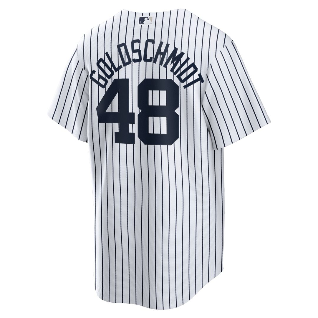 New York Yankees Paul Goldschmidt White Home Replica Baseball Jersey | MLB Baseball Jersey