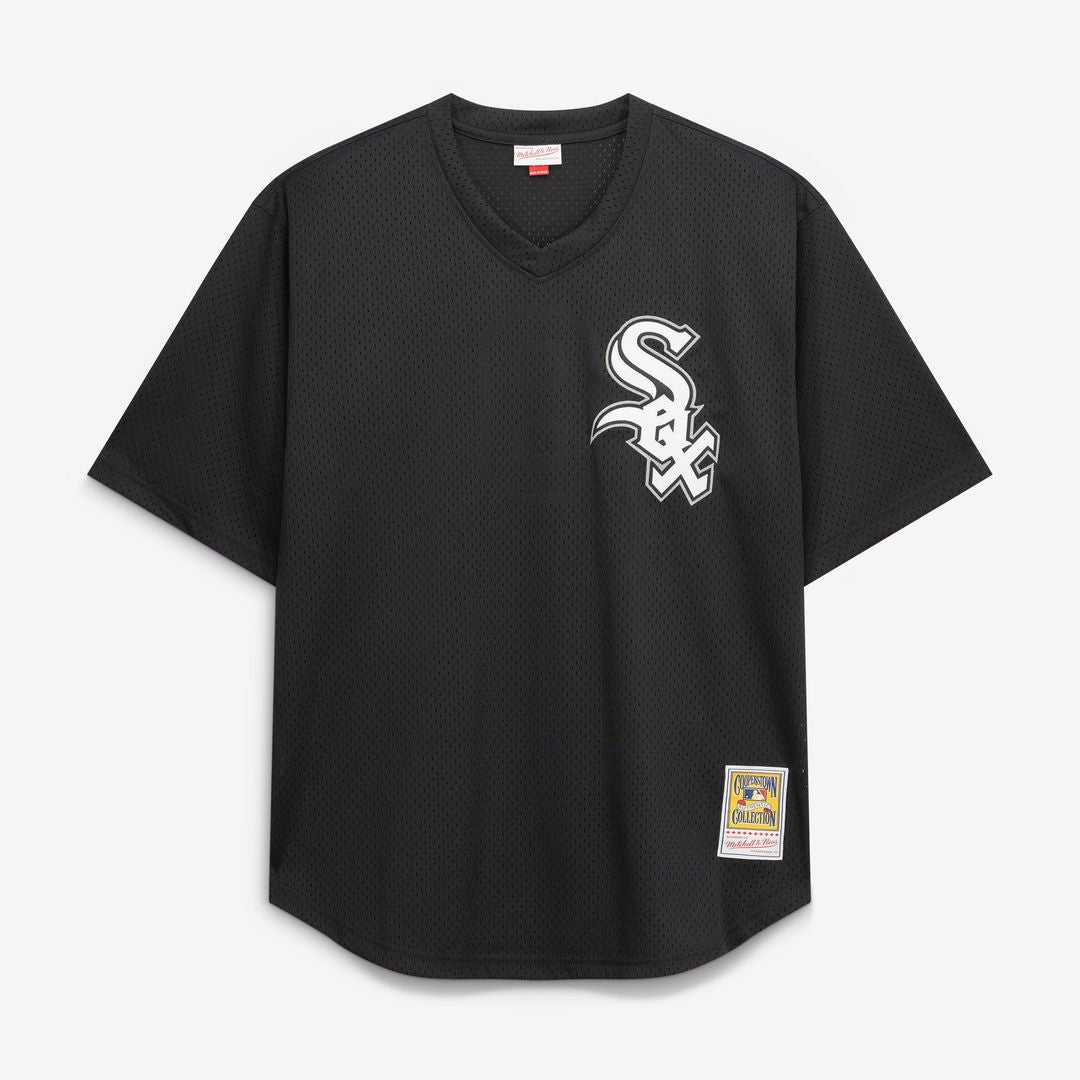 Chicago White Sox Bo Jackson Black Cooperstown Collection Big & Tall Mesh Batting Practice Baseball Jersey | MLB Baseball Jersey