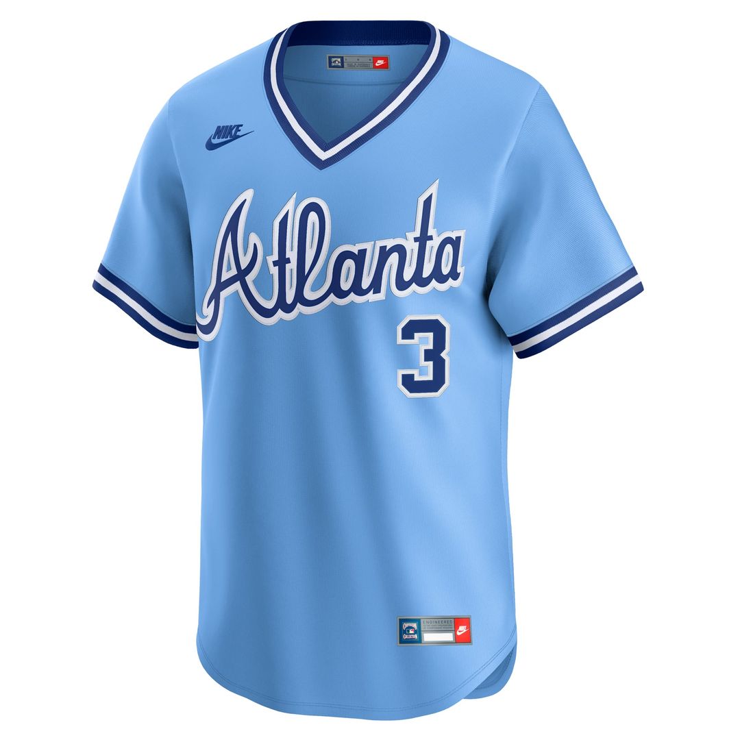 Atlanta Braves Dale Murphy Light Blue Throwback Cooperstown Collection Limited Baseball Jersey | MLB Baseball Jersey
