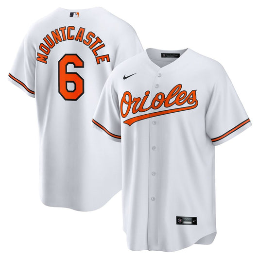 Baltimore Orioles Ryan Mountcastle White Home Replica Baseball Jersey