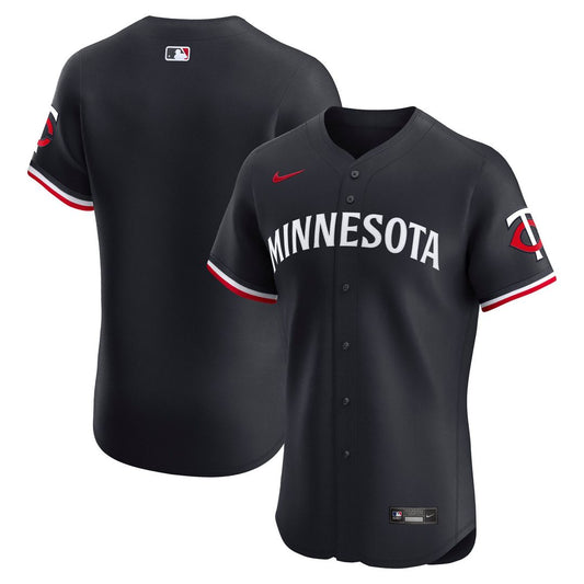 Minnesota Twins Navy Alternate 2 Elite Baseball Jersey