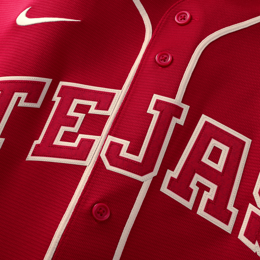 Texas Rangers Red 2026 City Connect Stadium Baseball Jersey | MLB Baseball Jersey